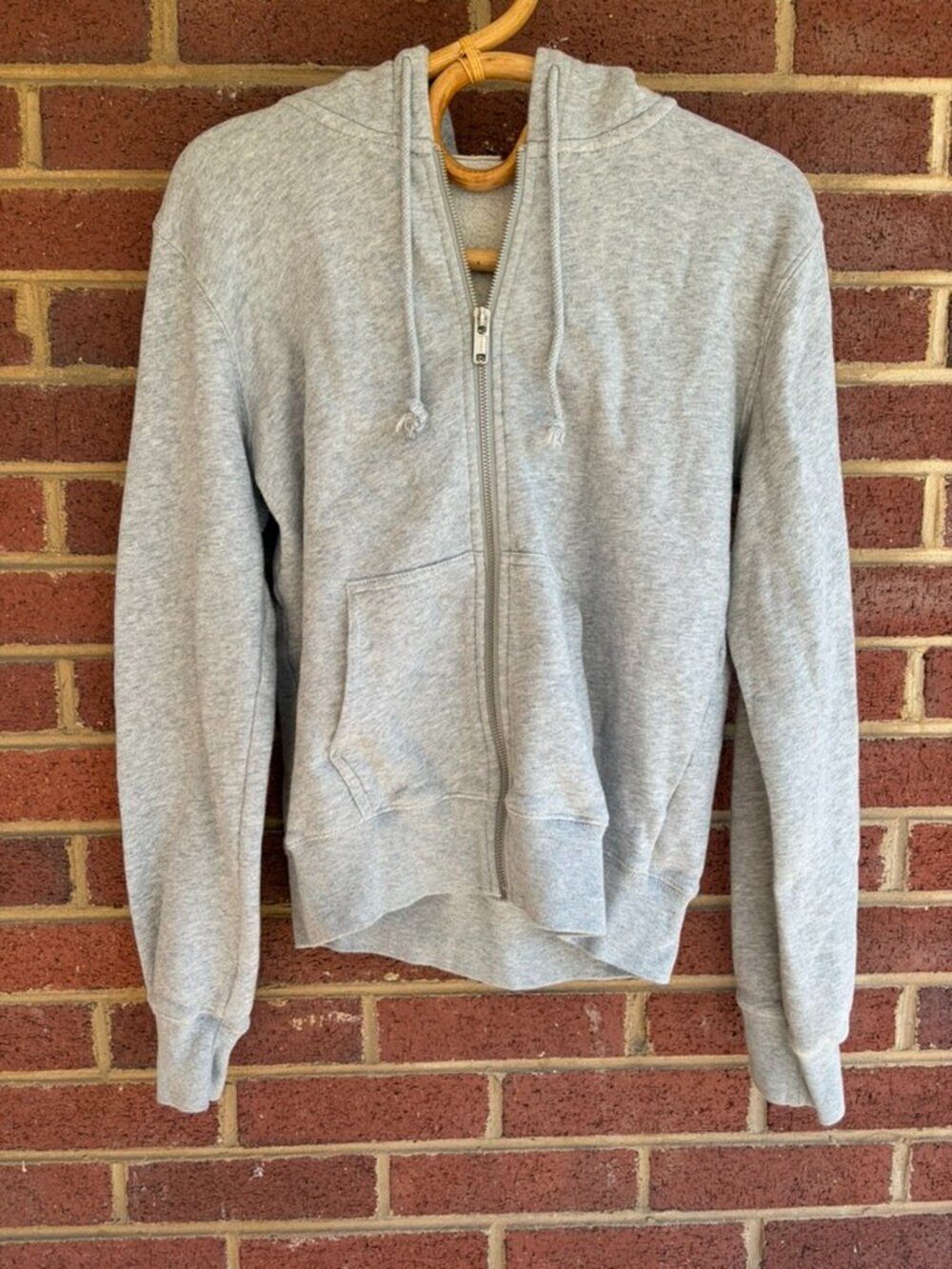 John Galt Brandy Melville Gray Zip Up Jacket